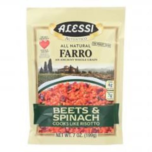 Picture of Alessi - Farro Beets and Spinach - Case of 6 - 7 Oz