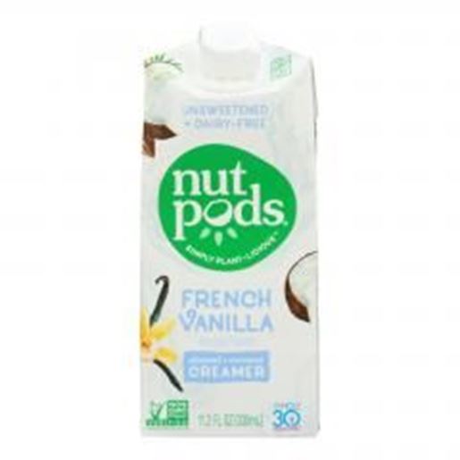 Picture of Nutpods - Non-Dairy Creamer French Vanilla Unsweetened - Case of 12 - 11.2 fl oz.