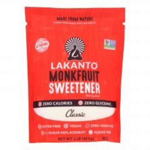 Picture of Lakanto - Classic Monkfruit Sweetener - Case of 8 - 16 oz.
