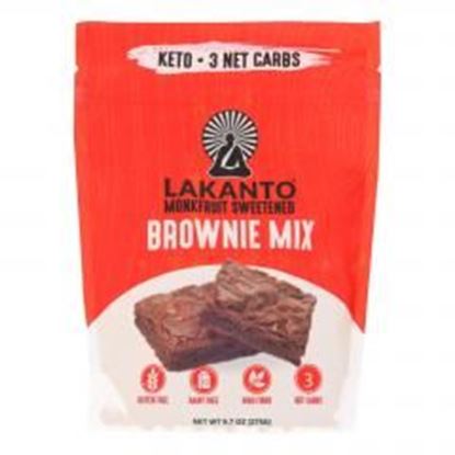 Picture of Lakanto - Monkfruit Sweetened Brownie Mix - Case of 8- 9.7 oz.