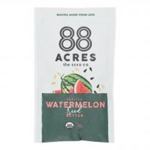 Image sur 88 Acres - Seed Butter - Organic Watermelon - Case of 10 - 1.16 oz.