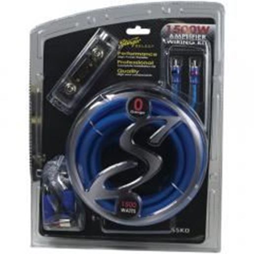 Picture of Stinger SSK0 Select Wiring Kit with Ultra-Flexible Copper-Clad Aluminum Cables (0 Gauge)