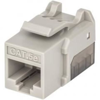 Foto de intellinet-network-solutions-772266-fastpunch-cat-5e-utp-keystone-jack-(gray)