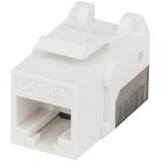 Picture of intellinet-network-solutions-772273-fastpunch-cat-5e-utp-keystone-jack-(white)