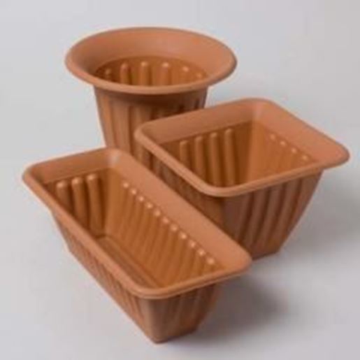 Picture of Planter Med 3 Shapes in Display Case Pack 84