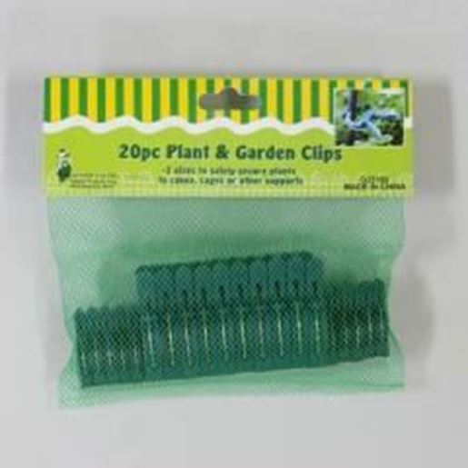 Image sur 20 Piece Plant and Garden Clips Case Pack 48