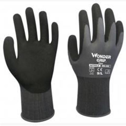 Foto de Creative Professional Work Gloves Useful Nylon/Nitrile Garden Gloves M 7.8~9"