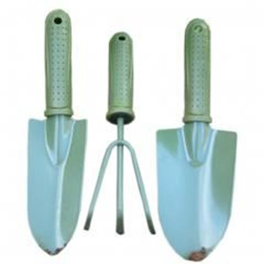 Picture of Set of 3 Creative Gardening Yard Shovel/Spade/Rake Garden Supplies Tools