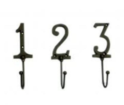 Foto de Creative Design Figure 1, 2, 3 Garden Plant Hook/16x4.5CM