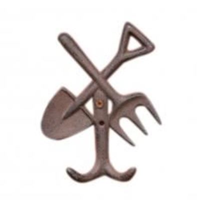 Foto de Country Style Fork & Shovel Garden Plant Hook/ 17.8x13.5x3CM