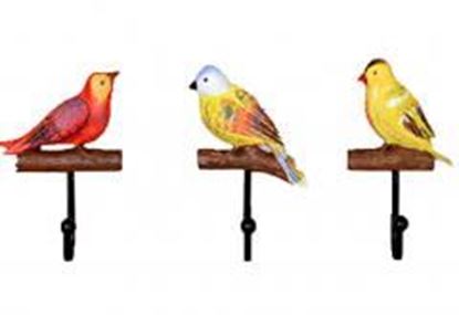 Foto de Set Of 3 Country Style Bird Garden Plant Hook/ 8.5x1.2x15CM