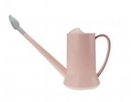 Picture of Plastic Detachable Long Spout Watering Pot Watering Can Pink