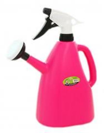 Picture of Multifunction Air Pressure Watering Can Garden Tool Watering Pot,1.2L Purple