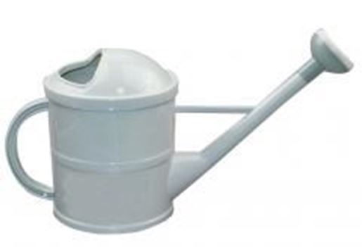 Picture of Useful Lovely Long Spout Watering Pot Watering Can Blue