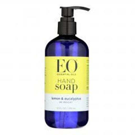 Picture of EO Products - Liquid Hand Soap Lemon and Eucalyptus - 12 fl oz