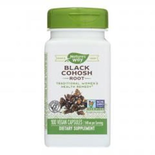 Picture of Nature's Way - Black Cohosh Root - 100 Capsules