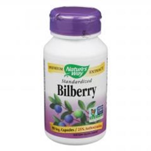 Picture of Nature's Way - Standardized Bilberry - 80 mg - 90 Capsules