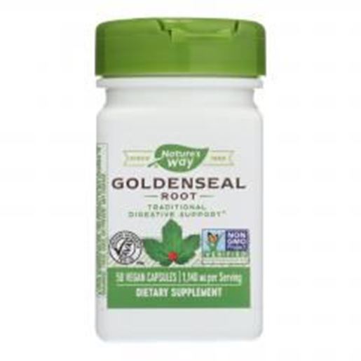 Picture of Nature's Way - Goldenseal Root - 50 Capsules