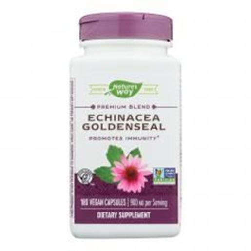 Picture of Nature's Way - Echinacea Goldenseal - 180 Capsules