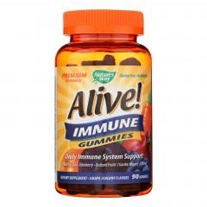 Picture of Nature's Way - Alive! Immune Gummies - 90 Gummies