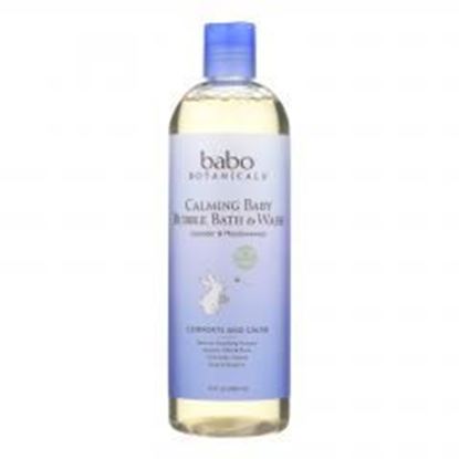 Picture of Babo Botanicals - Shampoo Bubblebath and Wash - Calming - Lavender - 15 oz