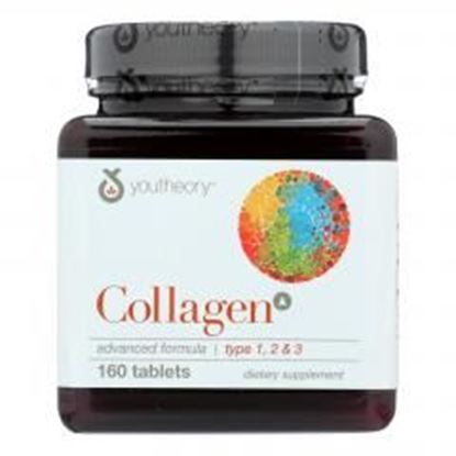 Image de Youtheory Collagen - Type 1 and 2 and 3 - Advanced Formula - 160 Tablets