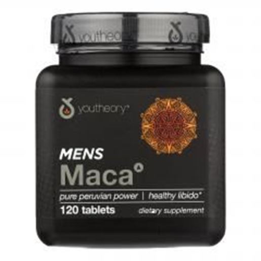 Picture of Youtheory Dietary Supplement Men's Maca  - 1 Each - 120 TAB