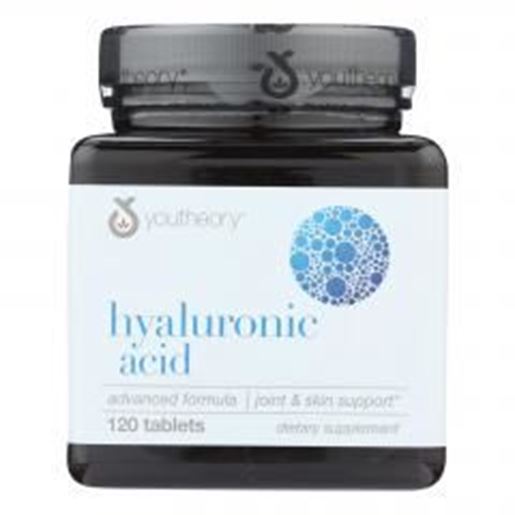 Picture of One Serving Size Of Youtheory Hyaluronic Acid Advanced  - 1 Each - 120 TAB