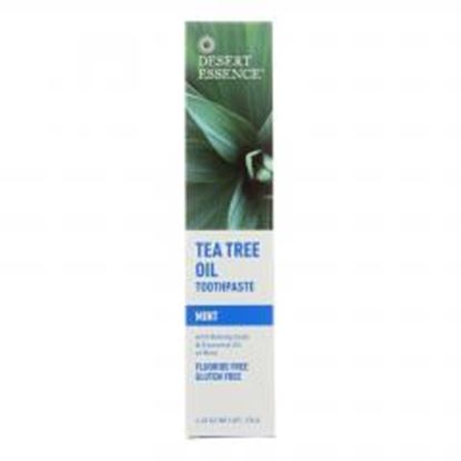 Picture of Desert Essence - Natural Tea Tree Oil Toothpaste Mint - 6.25 oz