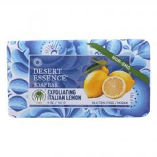 Picture of Desert Essence - Bar Soap - Exfoliating Italian Lemon - 5 oz