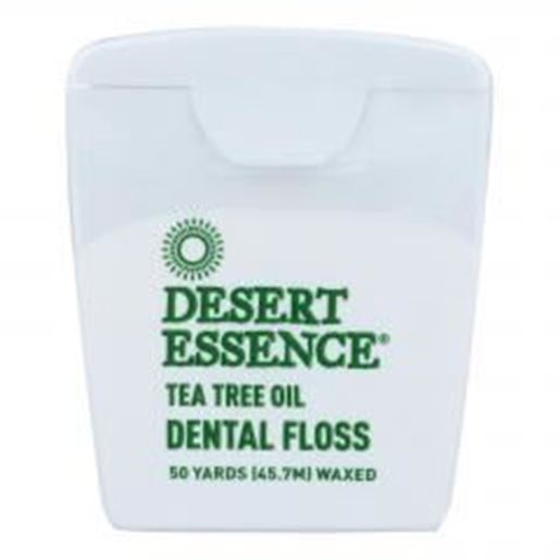 Picture of Desert Essence - Dental Floss Tea Tree Oil - 50 Yds - Case of 6
