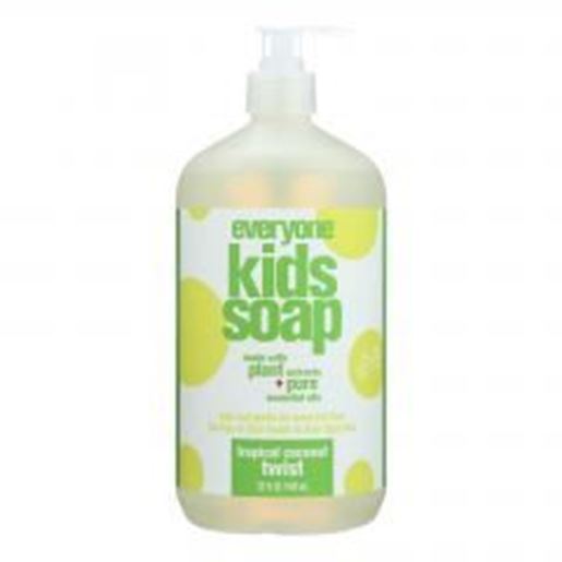 Picture of EO Products - Everyone Soap for Kids - Tropical Coconut Twist - 32 oz