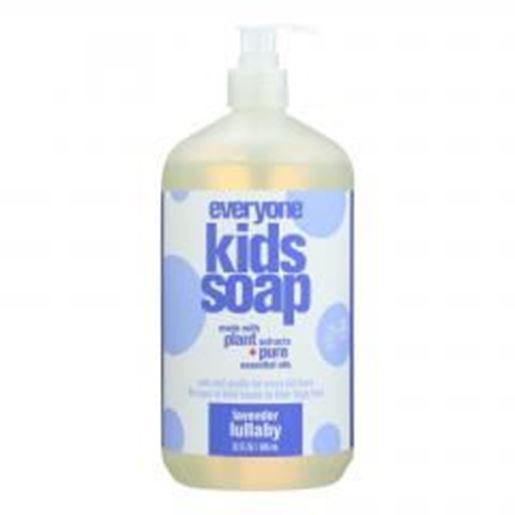 Picture of EO Products - Soap - Everyone for Kids - 3-in-1 - Lavender Lullaby Botanical - 32 oz - 1 each