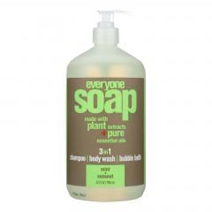 Foto de EO Products - Hand Soap - Natural - Everyone - Liquid - Mint and Coconut - 32 oz