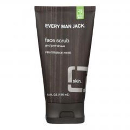 Foto de Every Man Jack Face Scrub and Pre Shave - Fragrance Free - 5 oz