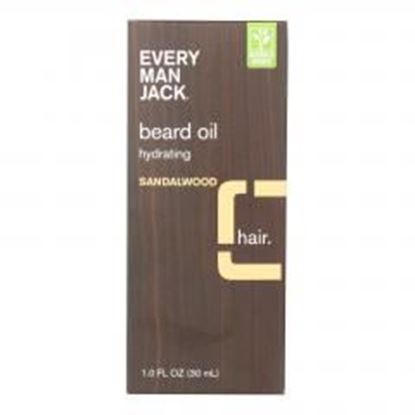 Picture of Every Man Jack Beard Oil - Sandalwood - 1 oz.