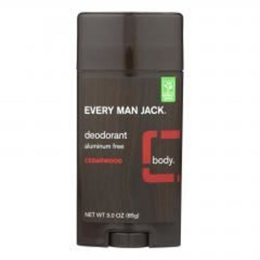 Picture of Every Man Jack Body Deodorant - Cedarwood - Aluminum Free - 3 oz