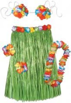 Adult Artificial Grass Hula Skirt (Green)