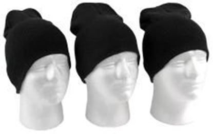 Foto de Adult Knit Beanie Hats Case Pack 24