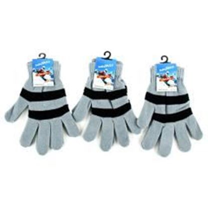 Foto de Adult Magic Gloves - Grey/Black Case Pack 24