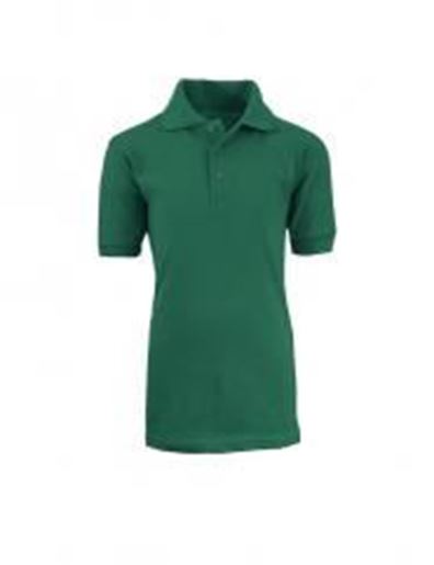 Picture of Adult Hunter School Uniform Polo Shirt - Size L Case Pack 36