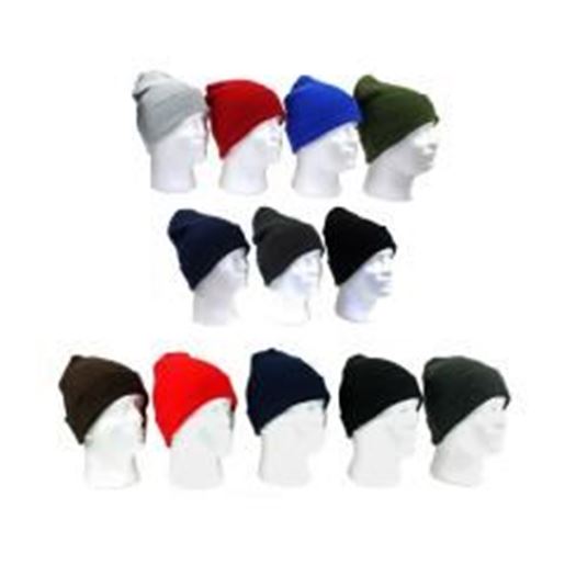Picture of Adult & Children's Cuffed Winter Knit Hats Combo Pack Case Pack 120