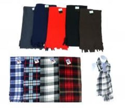 Foto de Adult Fleece Scarves Combo Pack Case Pack 120