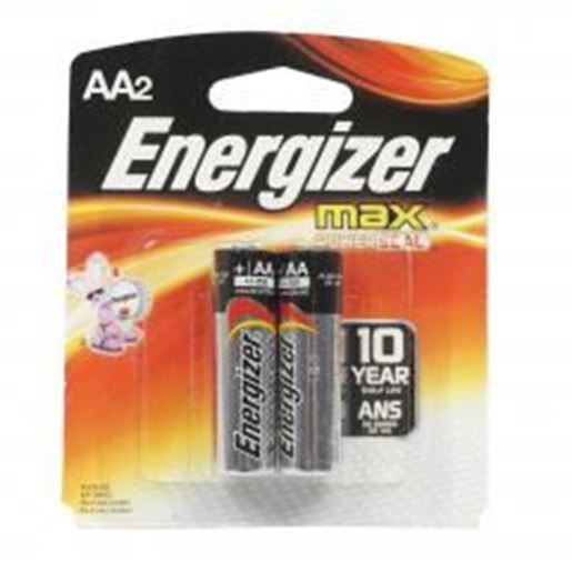 Image sur AA Energizer Battery - 2 Pack Case Pack 24
