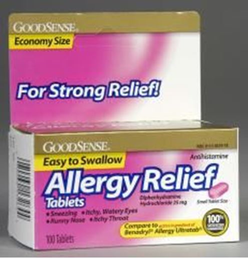 Foto de Allergy Relief Tablets (100 ct.) Case Pack 12