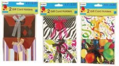 Picture of All Occasion Gift Card Holders - 2 pack Case Pack 72