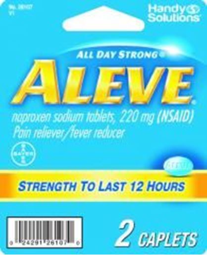 Picture of Aleve - 2 Caplets Case Pack 12