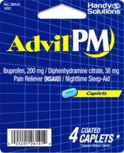 Foto de Advil PM - 4 Caplets Case Pack 12