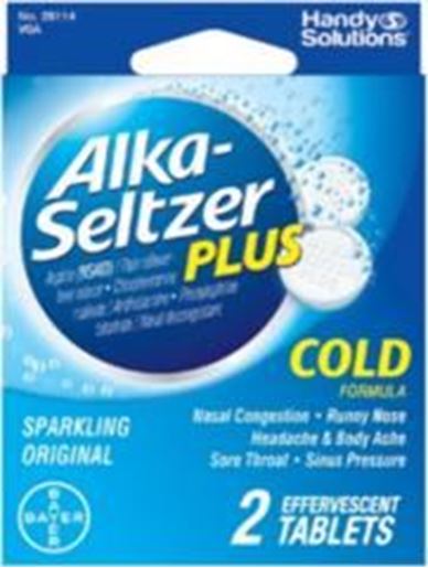 Picture of Alka-Seltzer&reg; Plus - 2 Tablets Case Pack 12