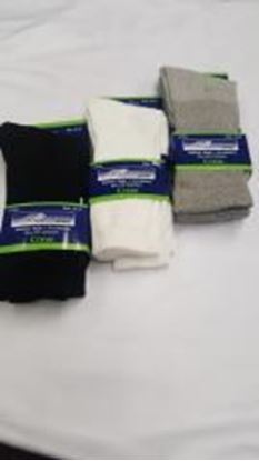 Foto de Advance Men's Diabetic Crew Socks - Size 10-13 Case Pack 12